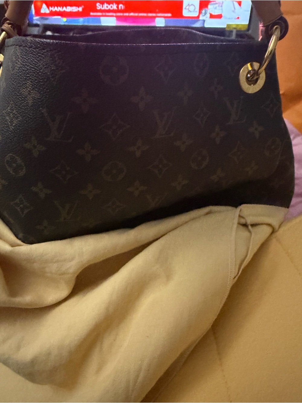 Classic Monogram Tote Bag in Dark Brown